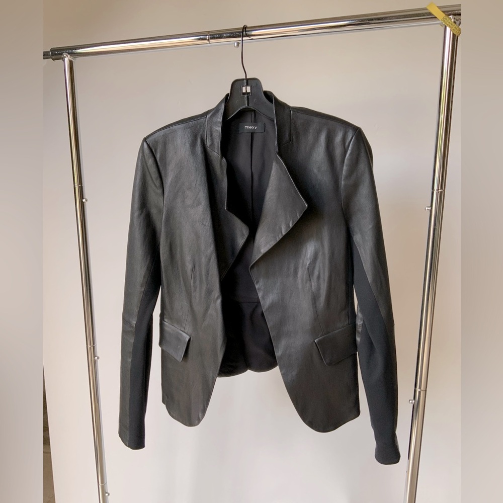 Theory Leather  jacket